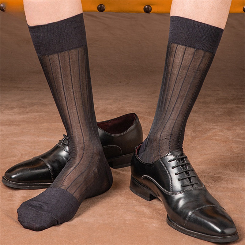 The Black Sock That Finishes the Look — Why Serious Dressers Choose Sheer