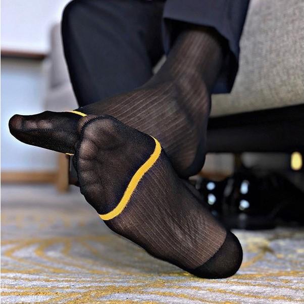 Why Sheer Socks Are the Ultimate Statement of Sophistication