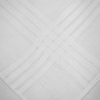 Classic White Cotton Handkerchief Gift Set (6-Pack)