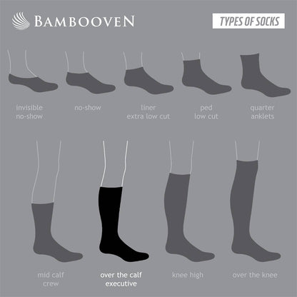 The Savile Six Bamboo Dress Socks