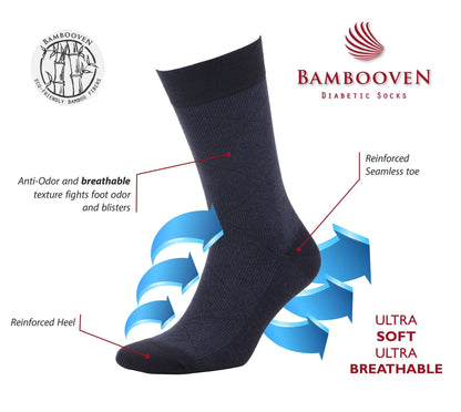 The Savile Six Bamboo Dress Socks